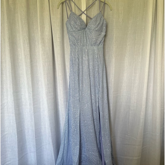 A prom dress size extra small color lavender
